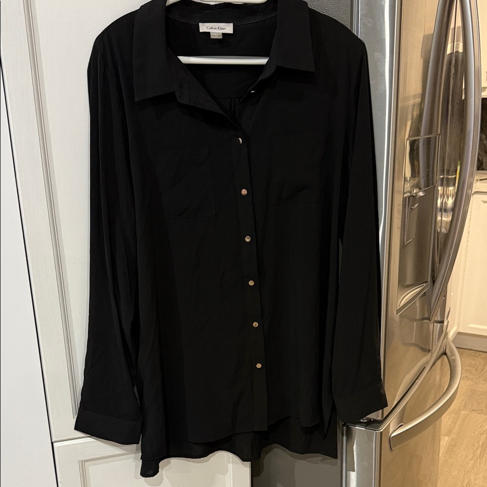 Calvin Klein Black Blouse
